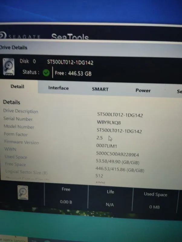 Seagate ST500LT012