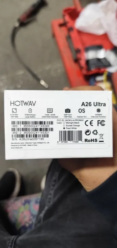 Новый телефон Hotwav 5 Новый телефон Hotwav 5