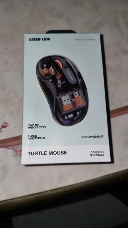 Green Lion mouse 1