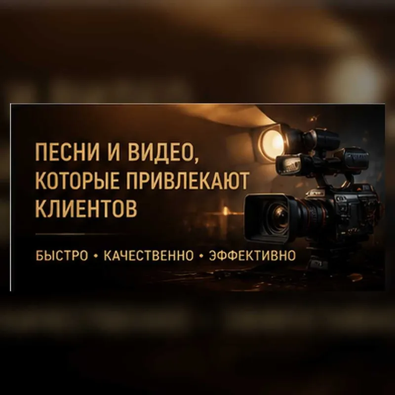 Песни и видео для рекламы вашего бизнеса — фото 2