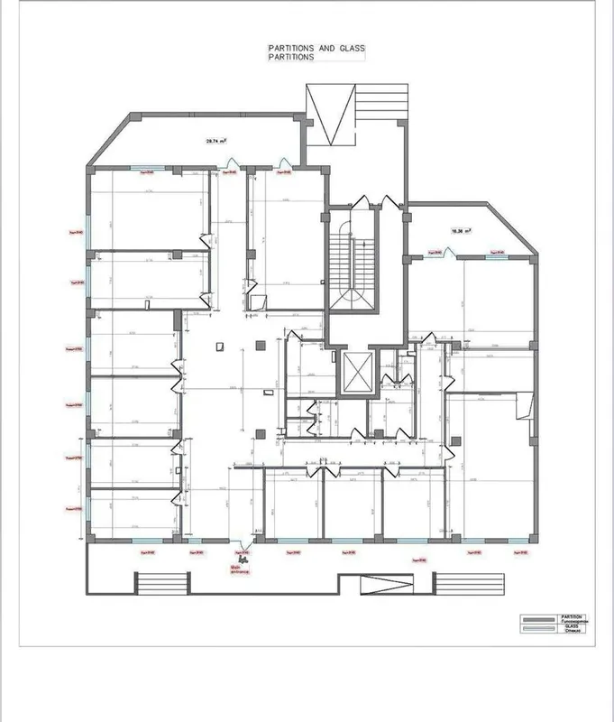 Продается помещение Ор-р: БЦ Пирамит 515м2 6