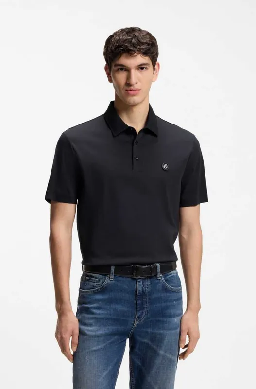 BOSS мужская рубашка-поло из мерсеризованного хлопка РАЗМЕР М,L,XL 1 BOSS мужская рубашка-поло из мерсеризованного хлопка РАЗМЕР М,L,XL 1