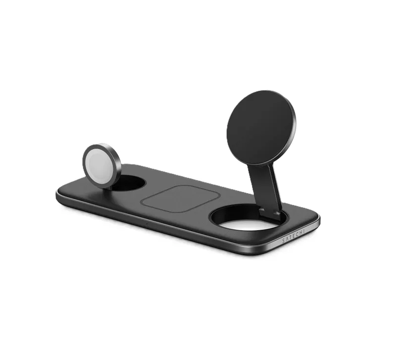 ( Беспроводная зарядная 3-в-1 Qi2 Trio Wireless Charging Pad ( Беспроводная зарядная 3-в-1 Qi2 Trio Wireless Charging Pad