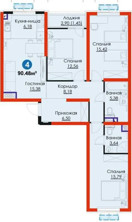 РОСКОШНАЯ планировка 4 комн Яшнабадский район, метро Янгиабад (S) 9