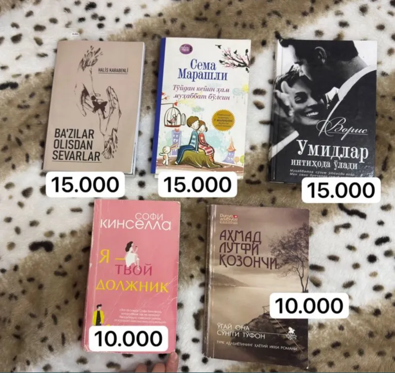 Kitobla o’qilgan lekin toza