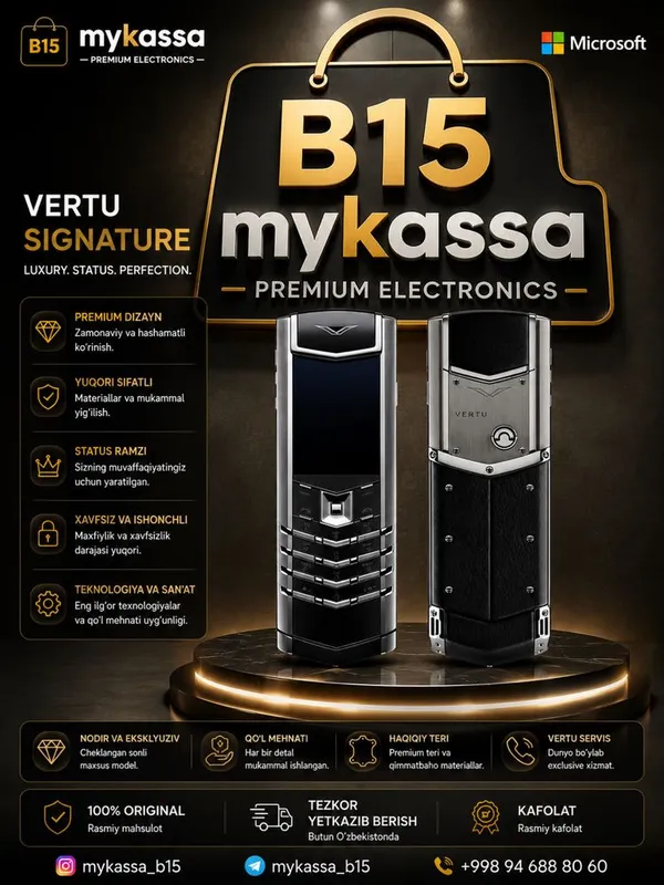 Vertu Signature • Dastavka • New Vertu Signature • Dastavka • New