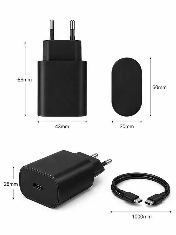 Samsung 25W PD адаптер USB-C 4