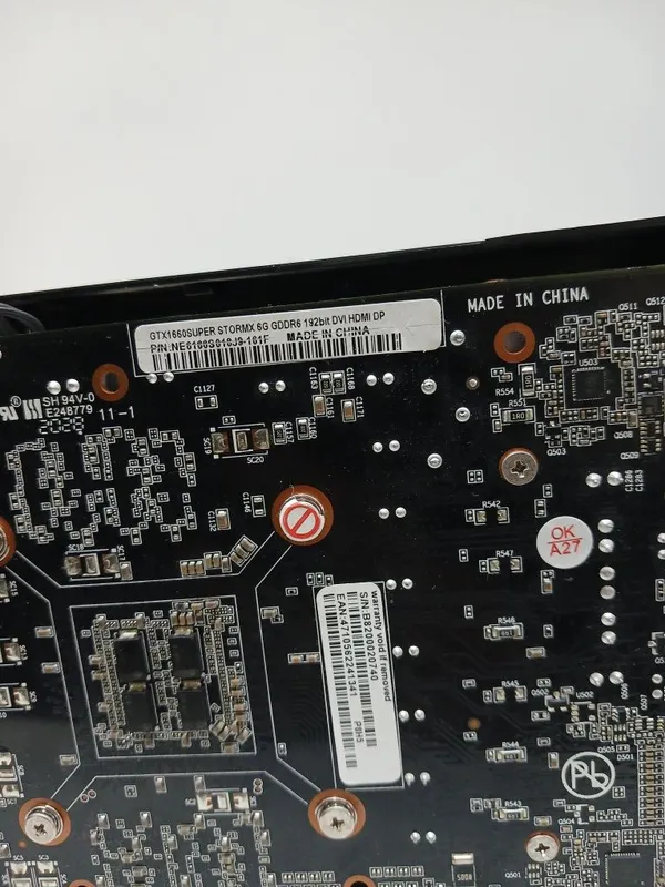 Palit GTX 1660 Super STORMX 6gb Yaxshi holatda — фото 1