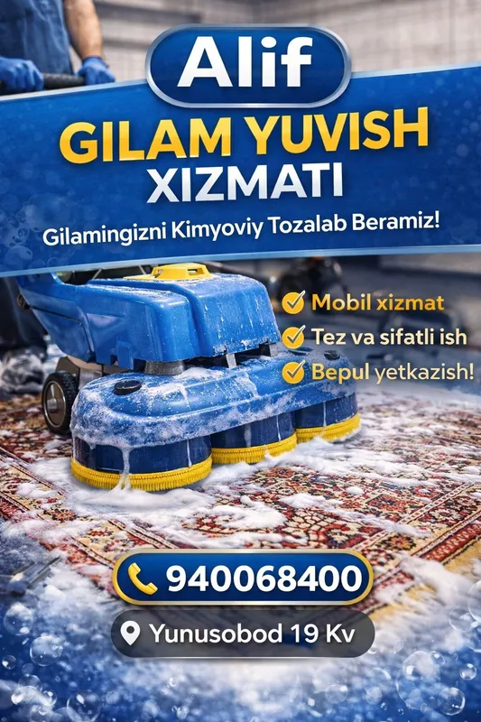 Gilam yuvish xizmati