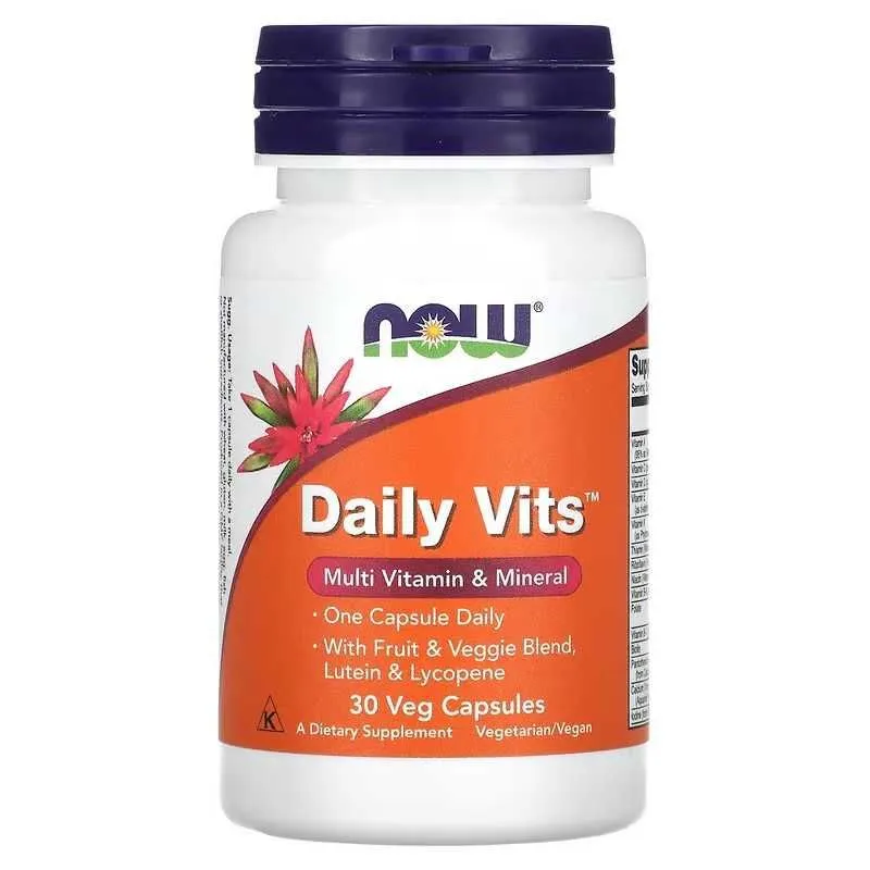 NOW Foods NOW Daily Vits Multi Vitamin & Mineral мультивитамины микроэ — фото 1