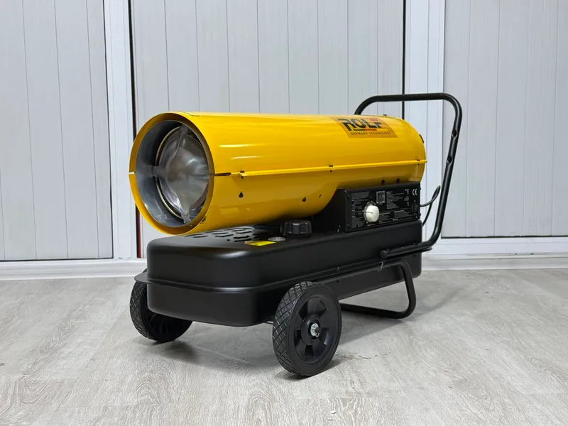 Дизельная тепловая пушка ROLF TOP-DG30 30кВт 300м2 Дизельная тепловая пушка ROLF TOP-DG30 30кВт 300м2