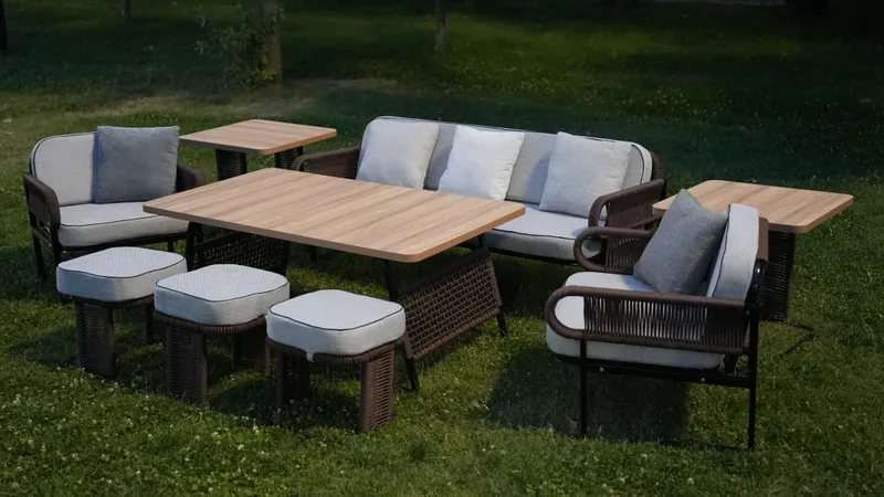 Mebel to’plam Garden set “Osiyo” 8 kishilik — фото 1