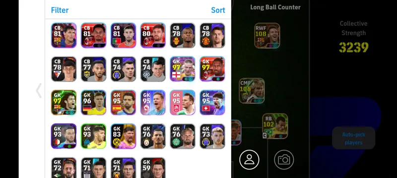 Аккаунт eFOOTBALL 2 Аккаунт eFOOTBALL 2