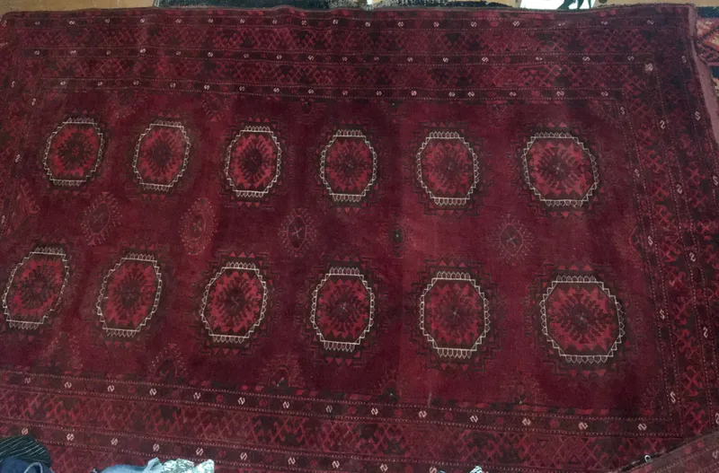 Qadimiy qo‘l mehnati gilam, ishlatilgan 1