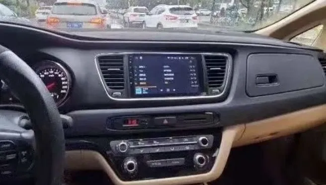 Магнитола для Kia Carnival новая андроид с рамкой 4/64 WiFi Карнивал — фото 1