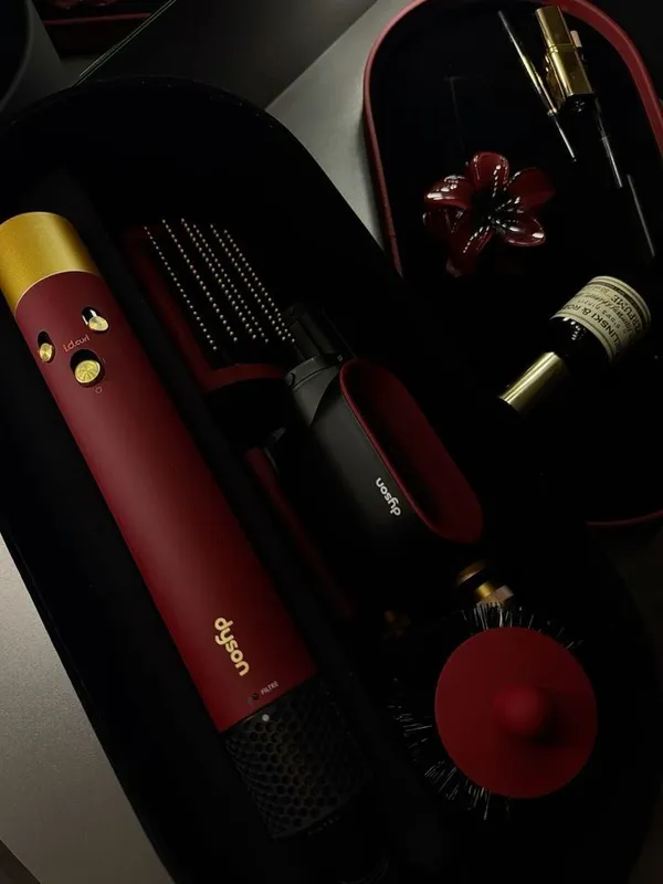 Dyson Airwrap Red Velvet HS08 — роскошный стиль и идеальная укладка — фото 1