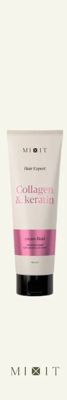 Флюид дляЛаминирующий крем-флюид MIXIT Hair Expert Collagen & Keratin