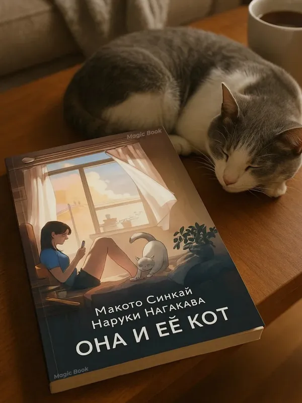 Она и ее кот — фото 1