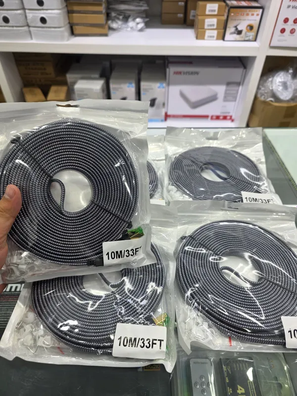 Патчкорд cat6 cat8 - 10метр высокого качества