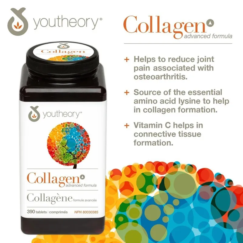 Коллаген гидролизованный Youtheory Collagen Advanced Formula. 390 та — фото 1