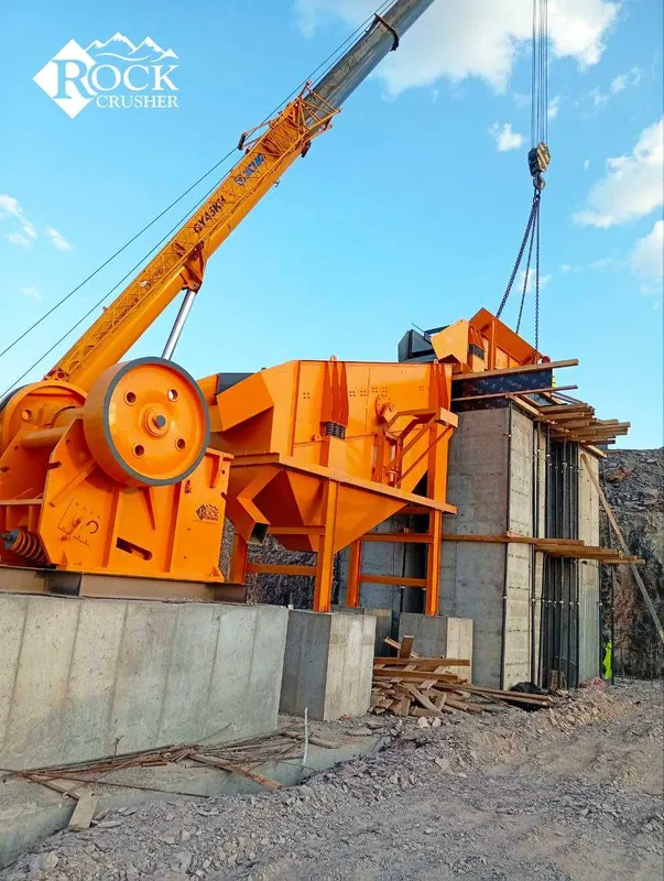 Щековая Дробилка RJC9060 | Новый Иран Rock Crusher 4 Щековая Дробилка RJC9060 | Новый Иран Rock Crusher 4