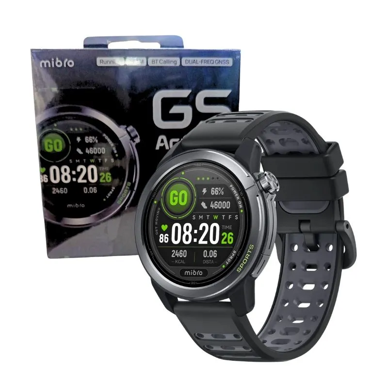 Смарт-часы Mibro GS Active 2 , AMOLED GPS 5 ATM Bluetooth звонки 1
