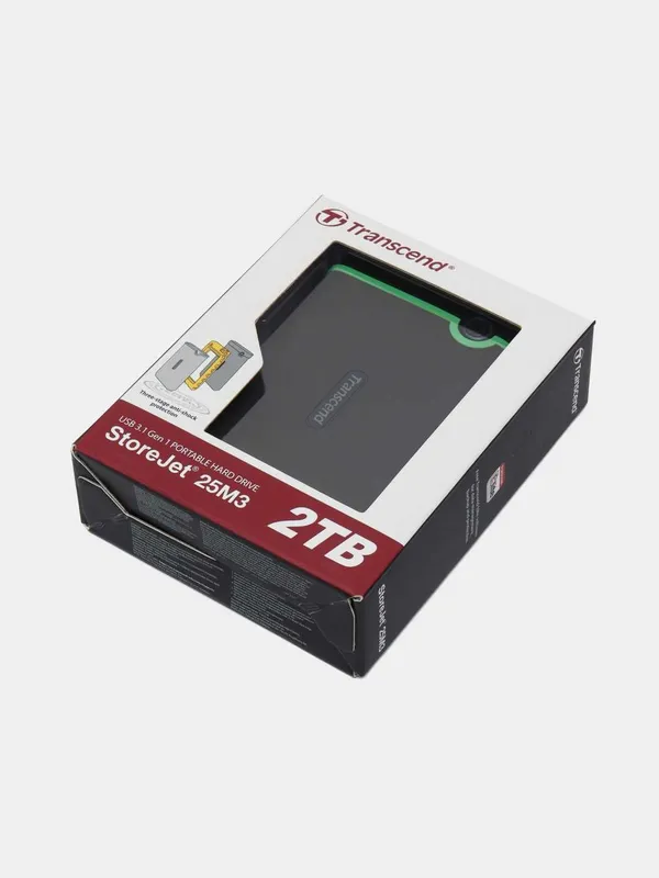 Transcend Hard HDD StoreJet 25M3 — 1TB 4