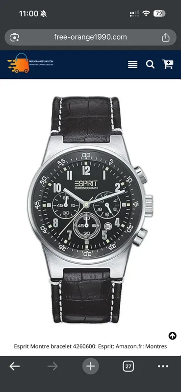 Esprit ES000T31020 с хронографом