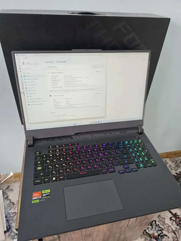 Asus Rog Strix G713 Ryzen 9 7845HX/RTX 4060/16/512/144Hz — фото 1
