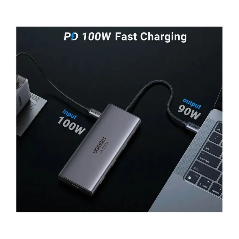Док-станция Ugreen CM639 10in 1 — фото 3