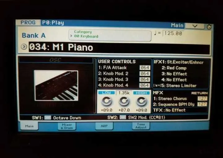 Синтезатор Korg Krome 8 Синтезатор Korg Krome 8