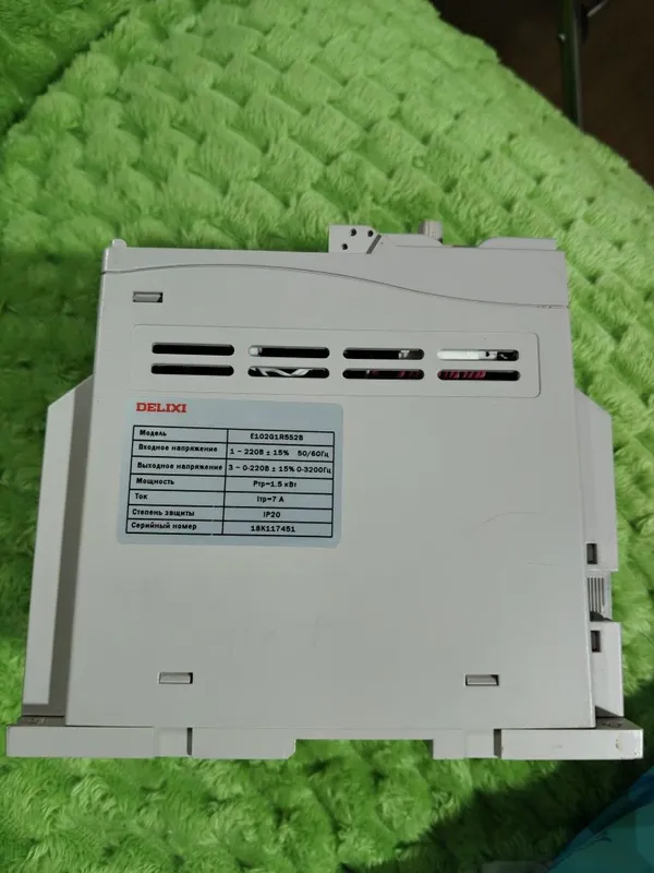 Преобразователь частоты (Ч.П.) Deluxe, 1,5 kw. )