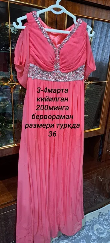 Аёллар учун окшом либослари 5 Аёллар учун окшом либослари 5