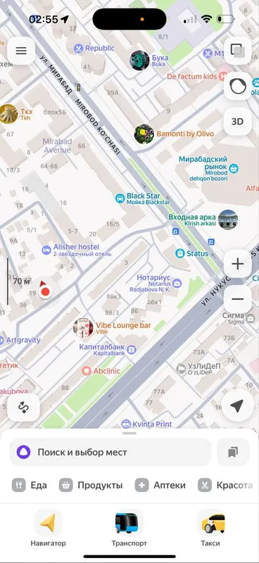 Продается участок 6,5 соток, фасад 30м, Мирабад