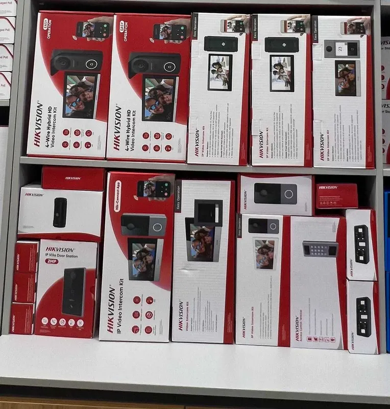 Hikvision домофоны в широком ассортименте