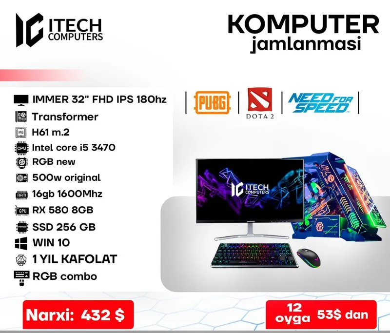 Kompyuter jamlanmasi igravoy (Full) — фото 6