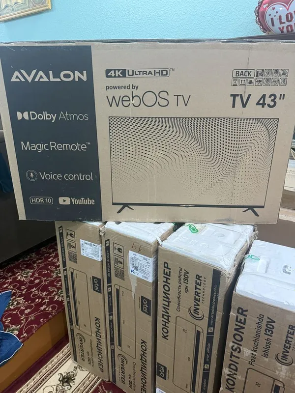 Avalon telvizor 43 lik optom narxlarda 3 yil kafolat