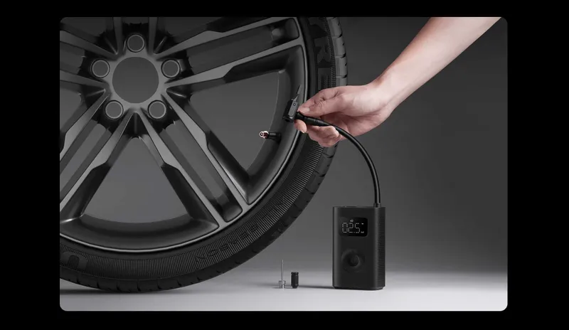 Xiaomi Mi Portable Electric Air Compressor 2 aqlli nasosi 2 Xiaomi Mi Portable Electric Air Compressor 2 aqlli nasosi 2