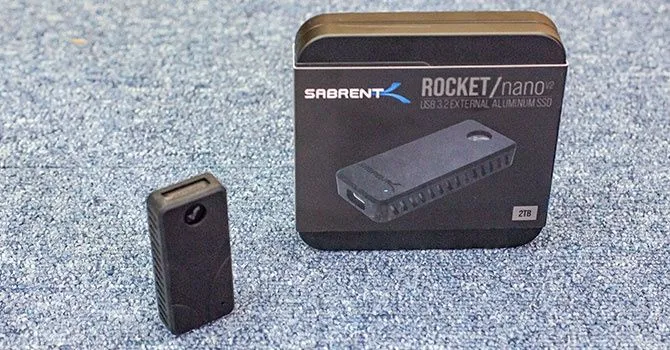 Sabrent Rocket Nano V2 1tb + чехол сумочка в подарок — фото 3