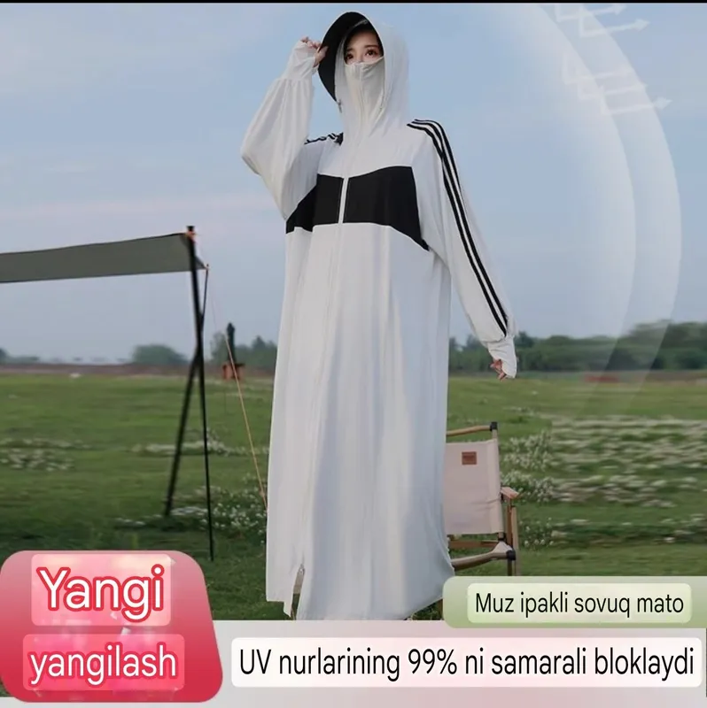 Ayollar uchun quyoshdan himoya, sayohat va choʻmilish kiyimlari — фото 1