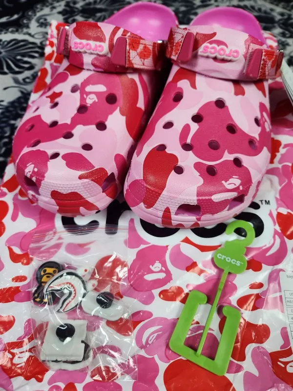 тапочки Bape crocs — фото 3