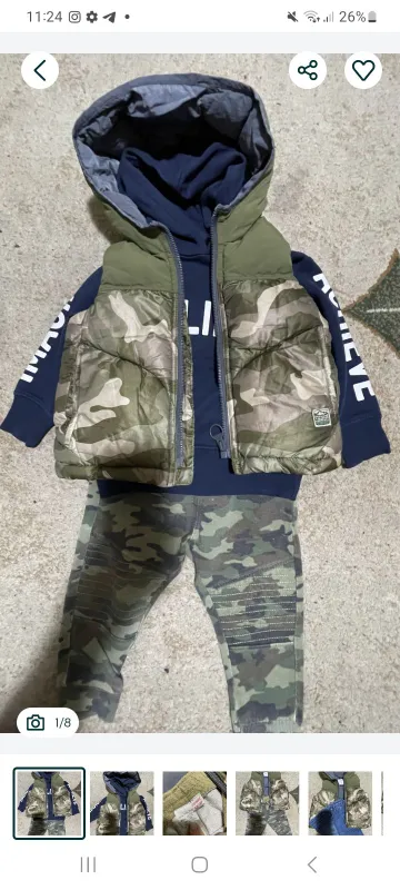 Детские вещи зара нм жилетка худи 1