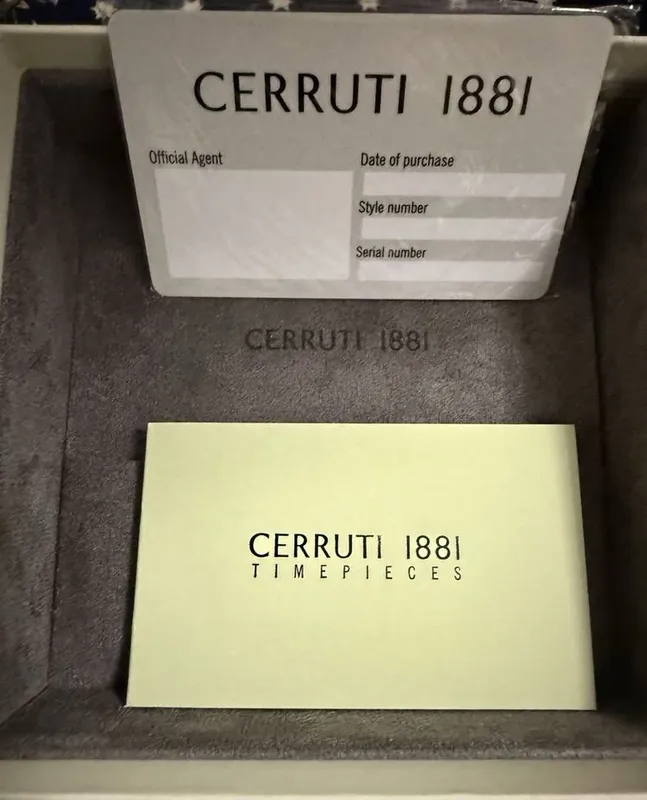 Оригинальные часы Cerruti 1881 4
