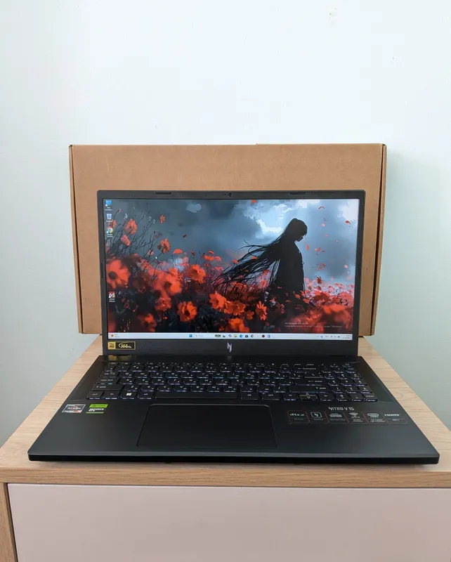 Как новый Acer Nitro V15 Ryzen 5 7535HS/16GB DDR5/512/RTX 2050/144Hz 2 Как новый Acer Nitro V15 Ryzen 5 7535HS/16GB DDR5/512/RTX 2050/144Hz 2