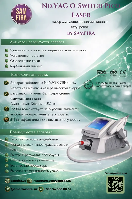 ND:YAG Q-SWITCH SAMFIRA