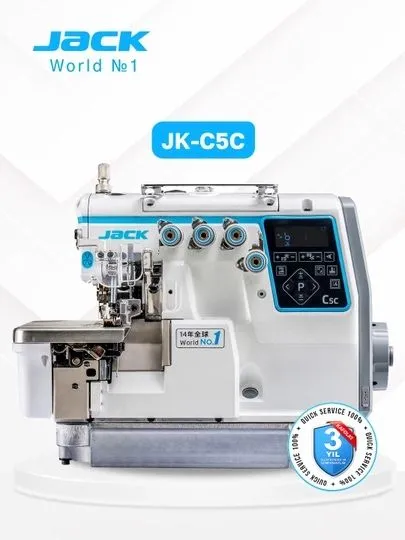 JACK C5C avtomat overlok yengi karobkada boladi, rasmiy diler!