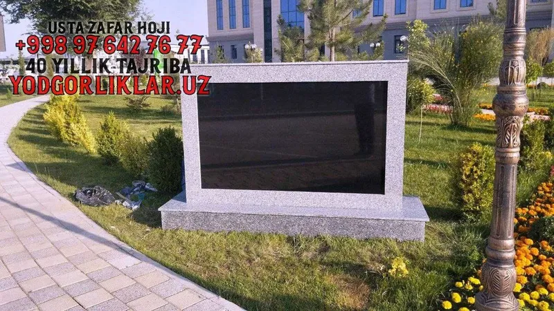 Вывески ТАБЛИЧКИ указатели фасад реклама в Ташкенте камень, металл УЗБ — фото 7