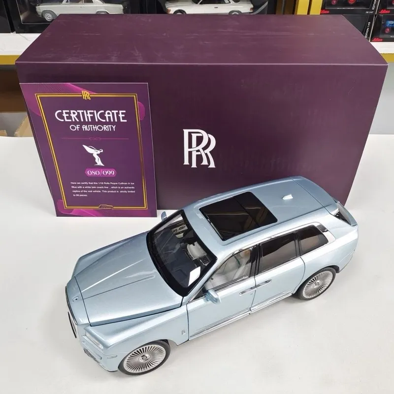 Rolls royce cullinan 1:18 mashtab koleksioner va bolalar o’yonchoq — фото 6