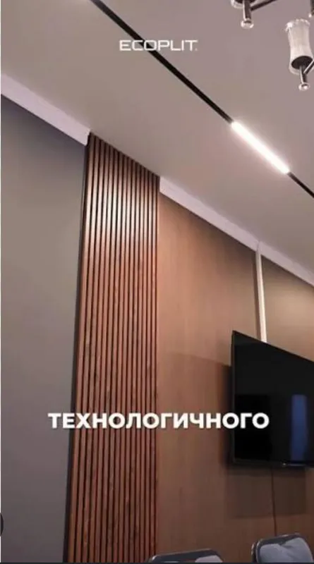 Установка декор панелей на стены, дверей