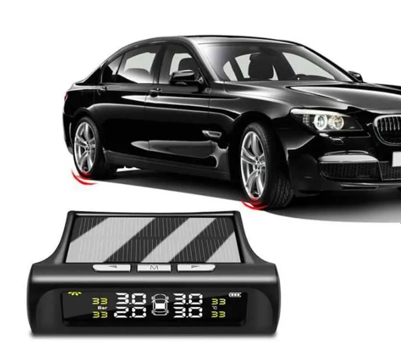 Система контроля давления в автомобильных шинах Solar Power USB TPMS — фото 4